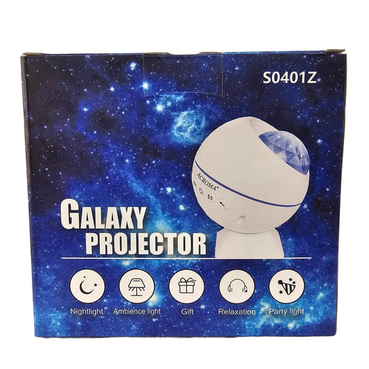 Galaxy Star Projector Nightlight - Green Star Ambience Light for Relaxation and Parties - DQ Distribution