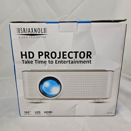 HD Projector LED 150" HDMI SRIAXNOL PJ131 BUNDLE - DQ Distribution