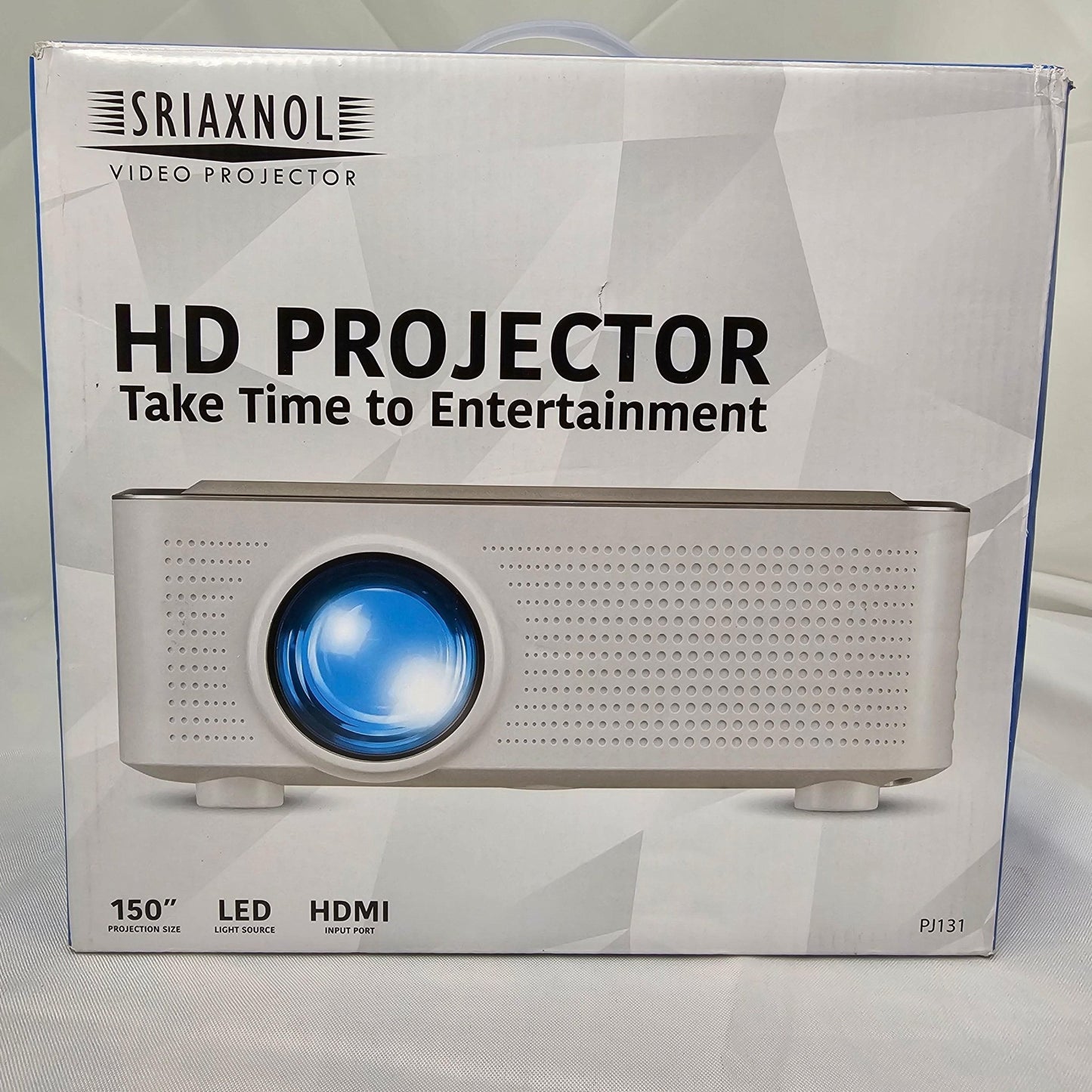 HD Projector LED 150" HDMI SRIAXNOL PJ131 BUNDLE - DQ Distribution