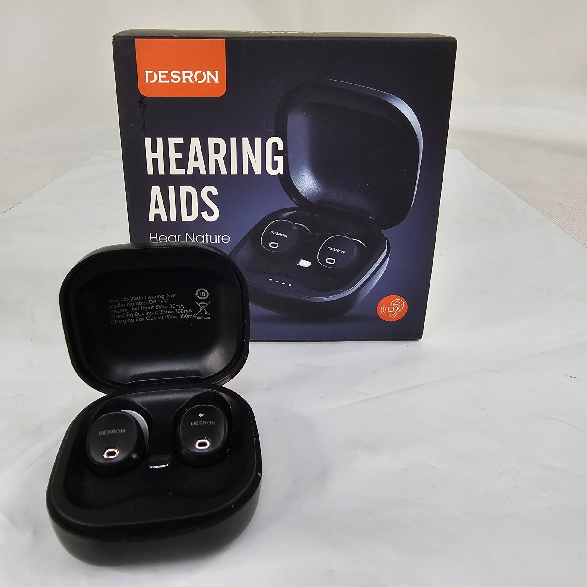 Hearing Aids Desron Black DR-1931 - DQ Distribution