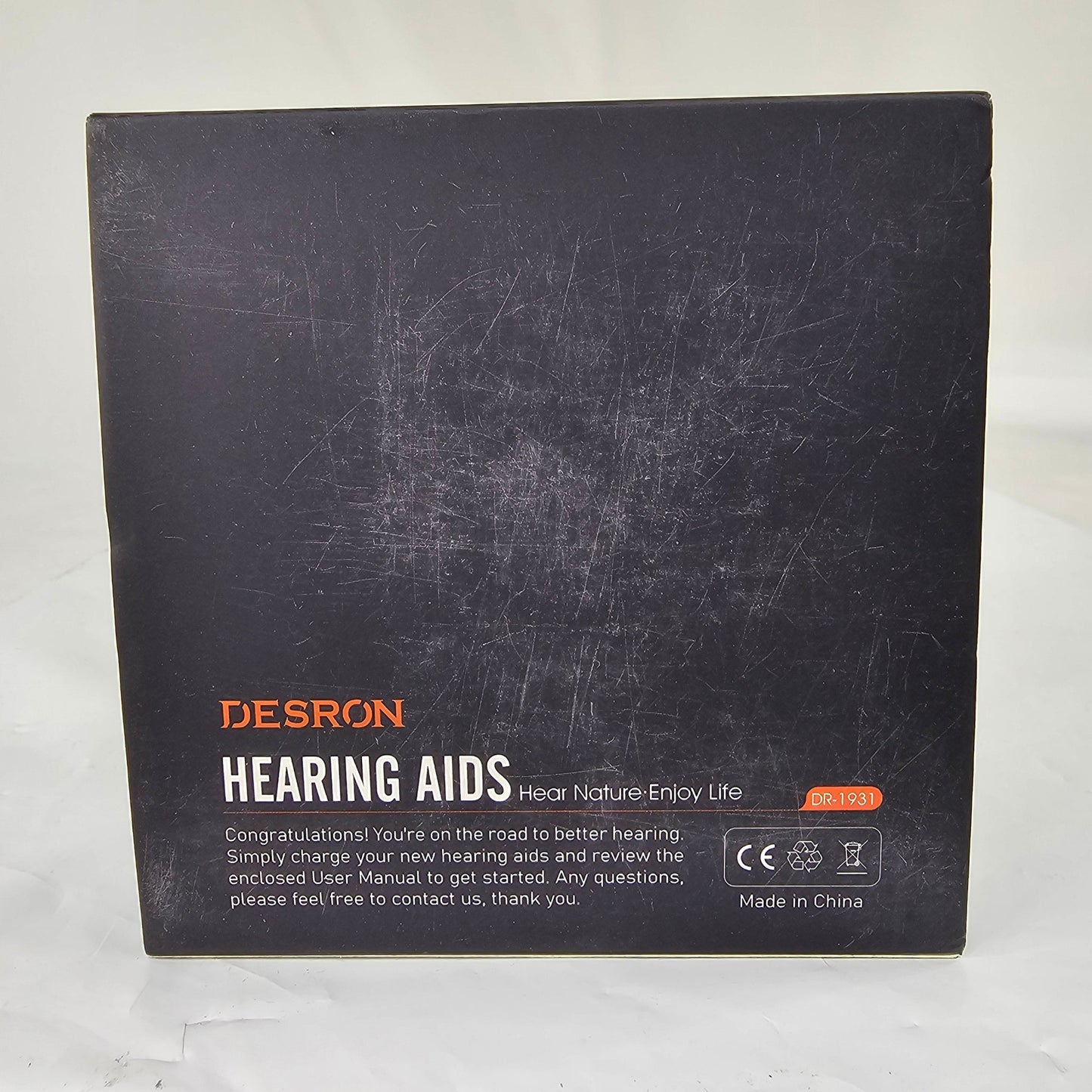 Hearing Aids Desron Black DR-1931 - DQ Distribution