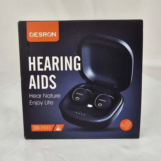 Hearing Aids Desron Black DR-1931 - DQ Distribution
