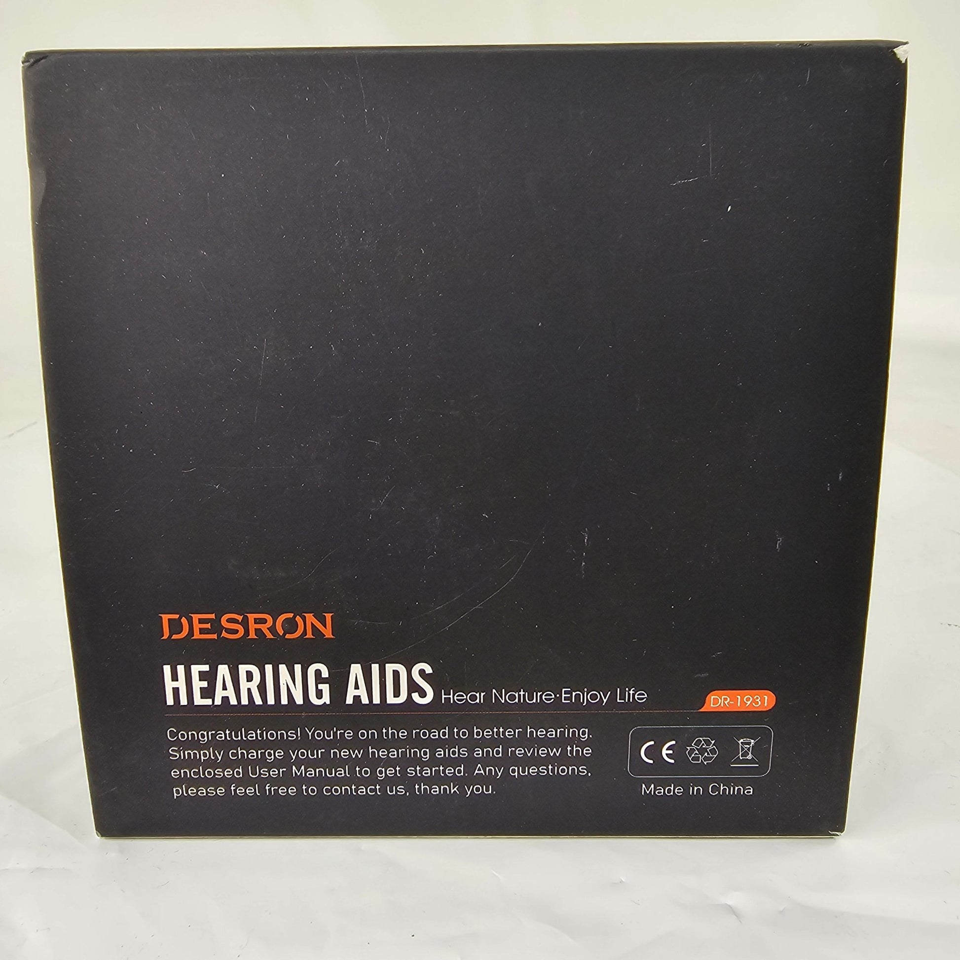 Hearing Aids Desron White DR-1931 - DQ Distribution