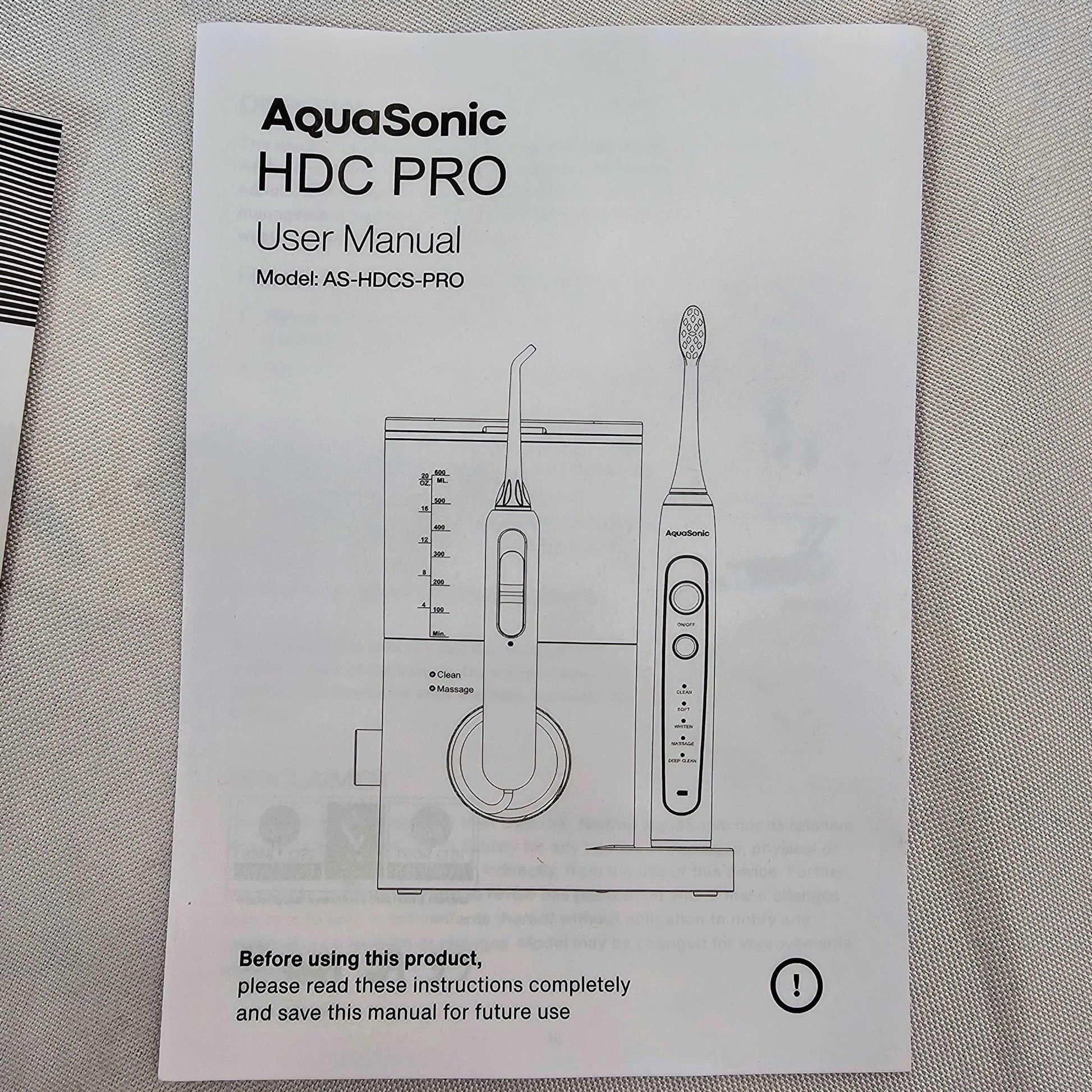 Home Dental Center Pro AquaSonic HDC Pro AS-HDCS-PRO - DQ Distribution