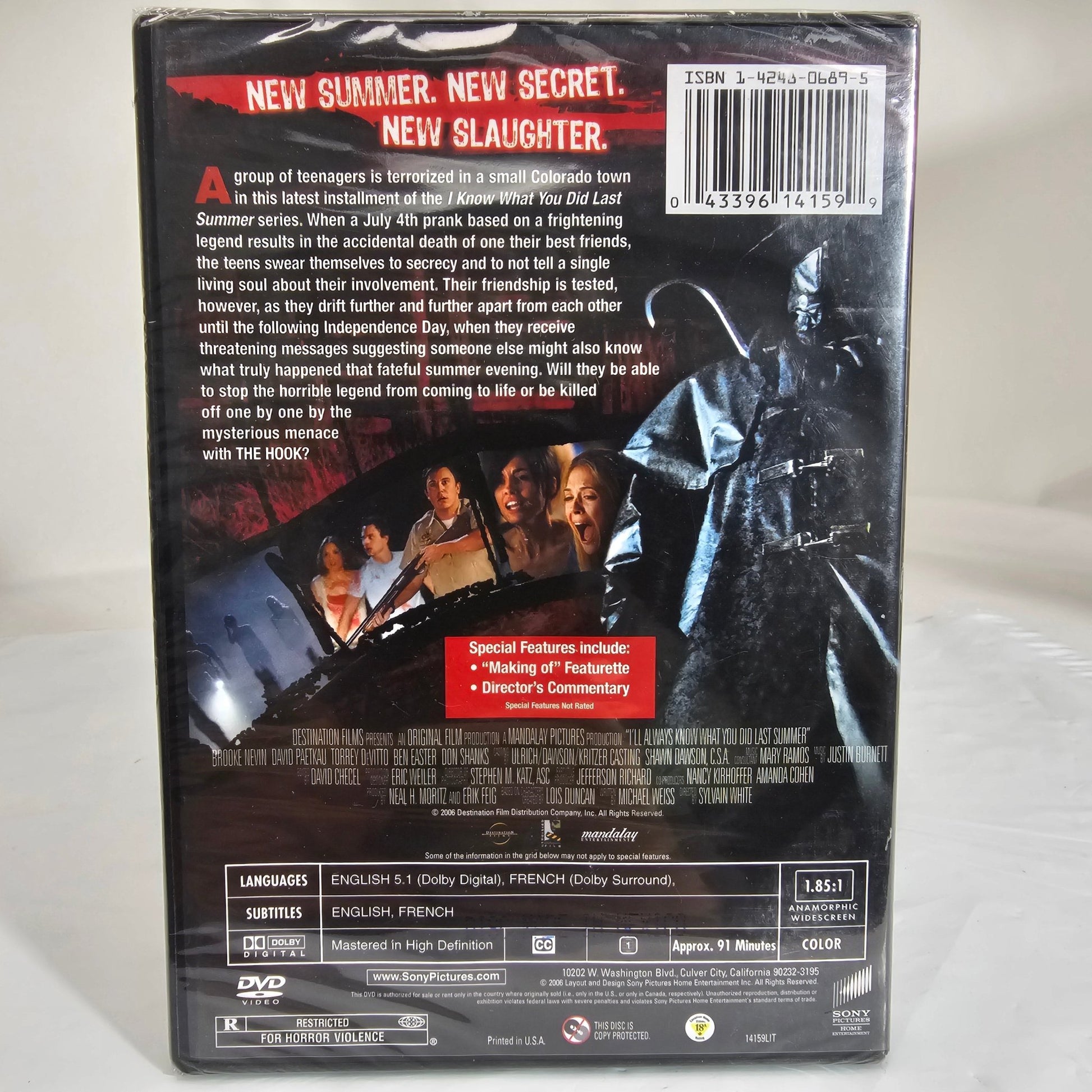 I'll Always Know What You Did Last Summer DVD - DQ Distribution