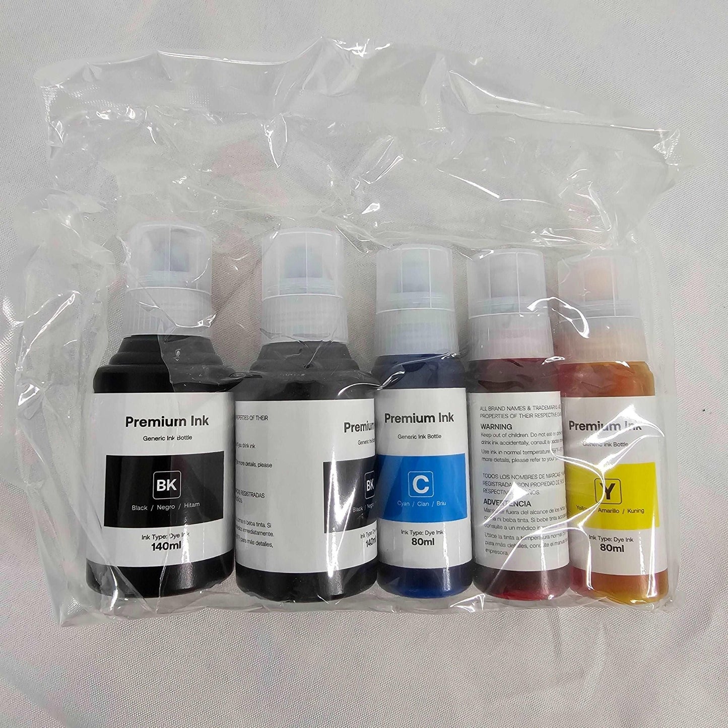 Ink Compatible 502 522 (Not Sublimation Ink) 5 Pack - DQ Distribution
