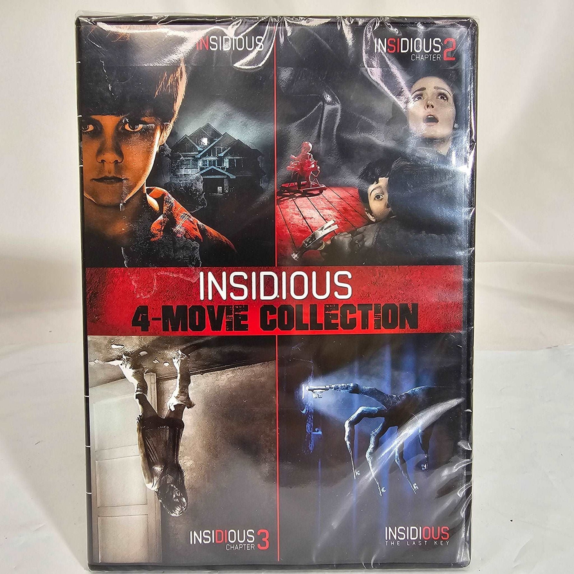 Insidious 4 movie Collection: Insidious / Insidious: Chapter 2 / Insidious: Chapter 3 / Insidious: The Last Key DVD - DQ Distribution