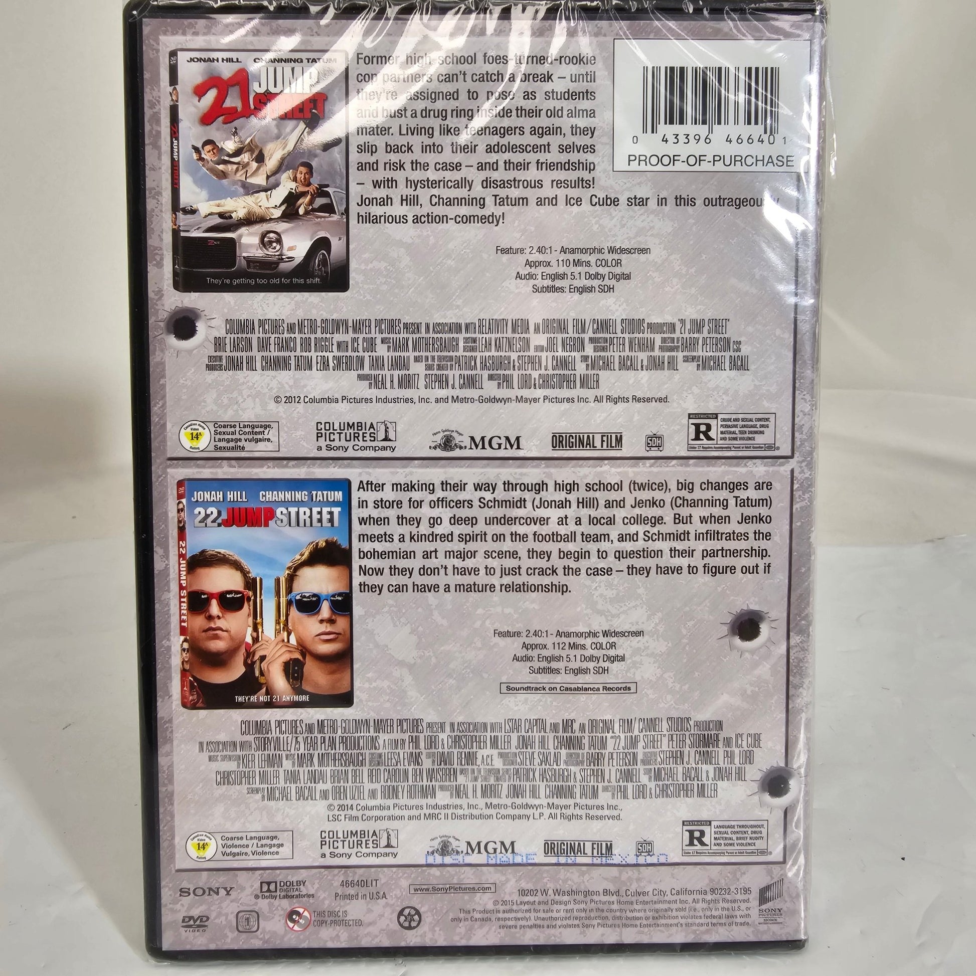 Jump Street Collection: 21 Jump Street / 22 Jump Street DVD - DQ Distribution