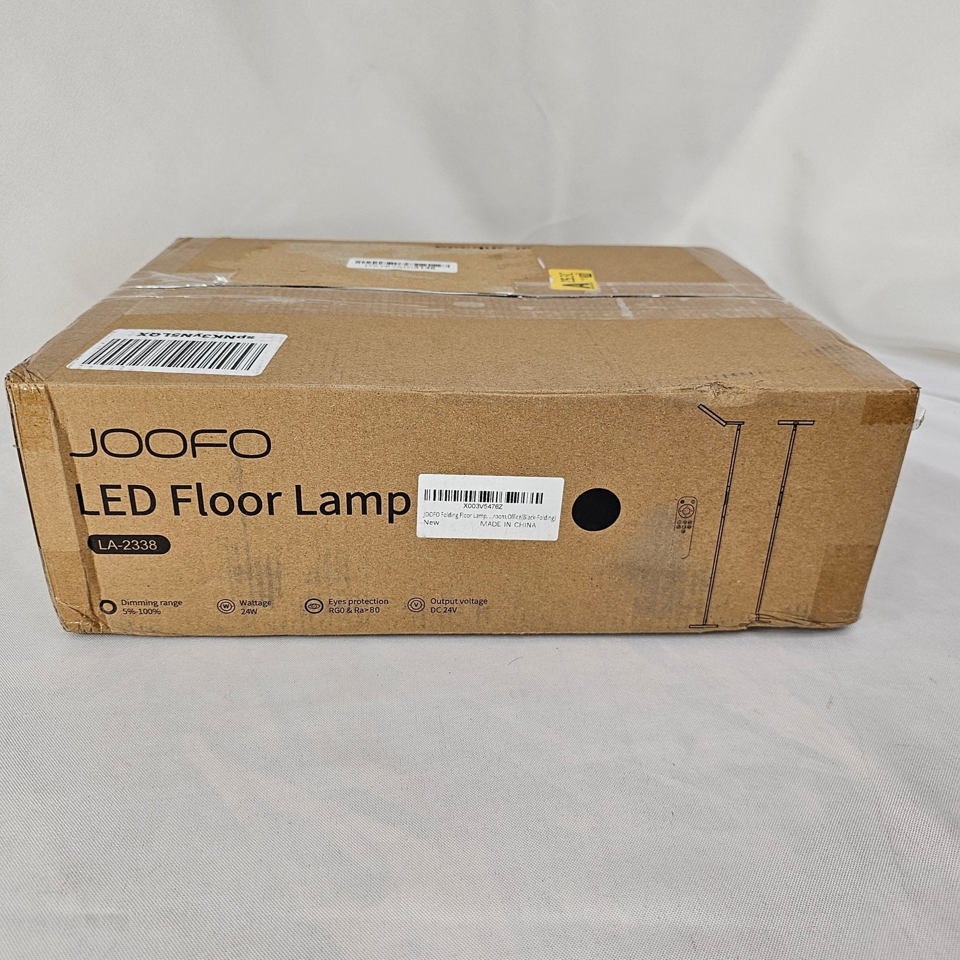 LED Floor Lamp Dimming 24W Black Joofo LA-2338 - DQ Distribution