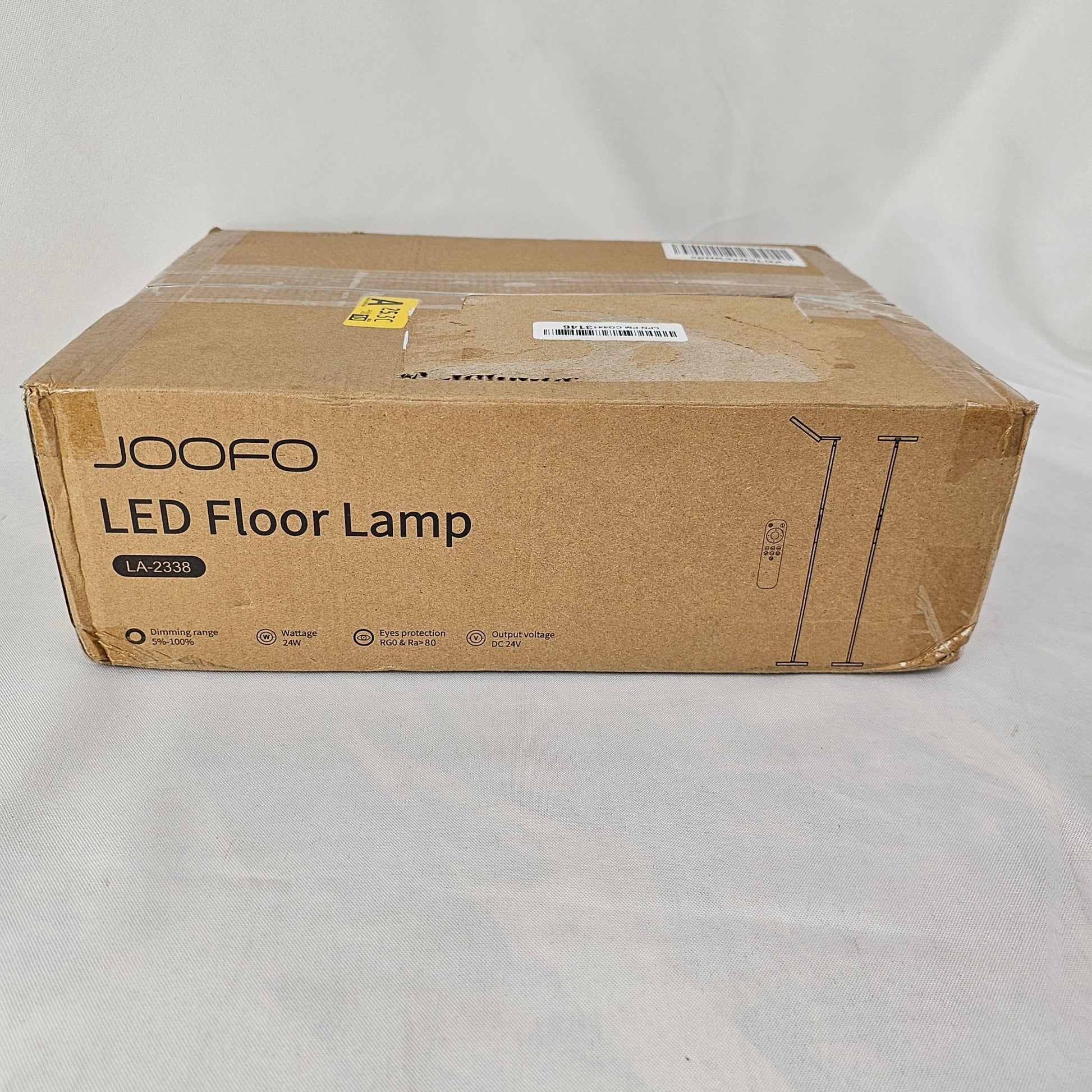 LED Floor Lamp Dimming 24W Black Joofo LA-2338 - DQ Distribution