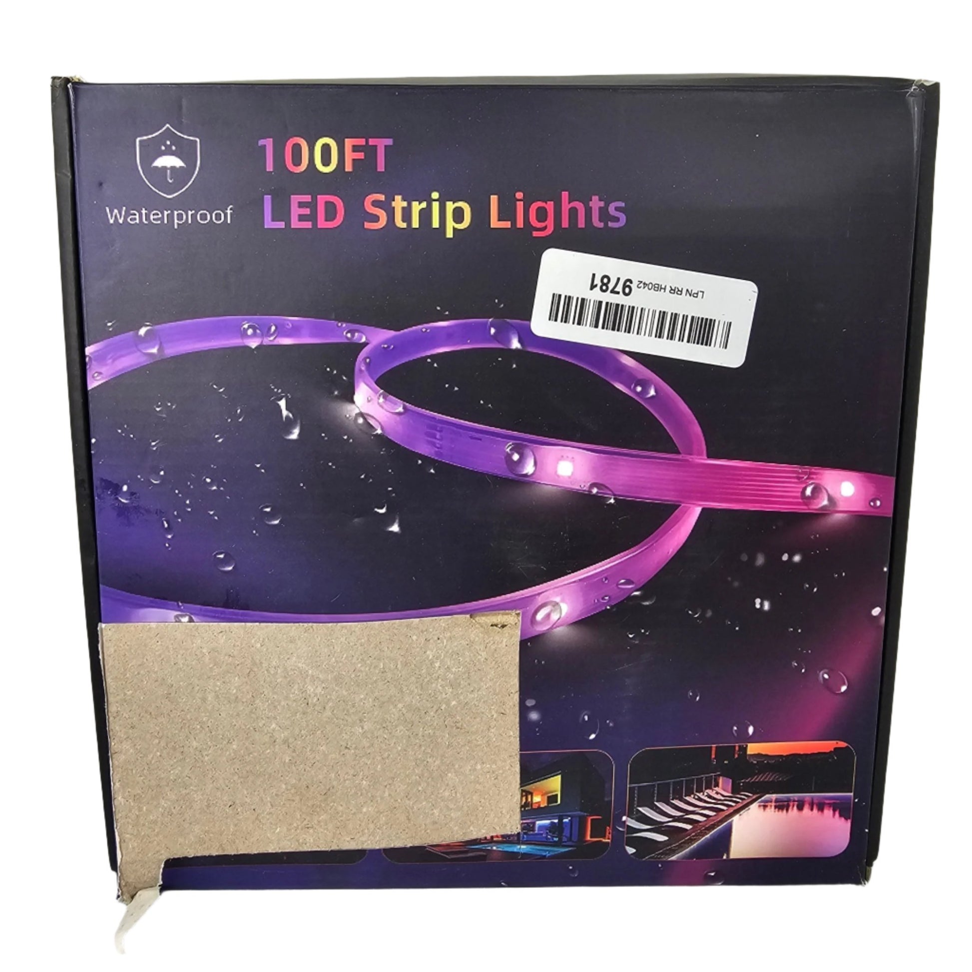 LED Strip Lights 100 Ft. Total 2x 50 Ft. Waterproof Hbowmdjia - DQ Distribution