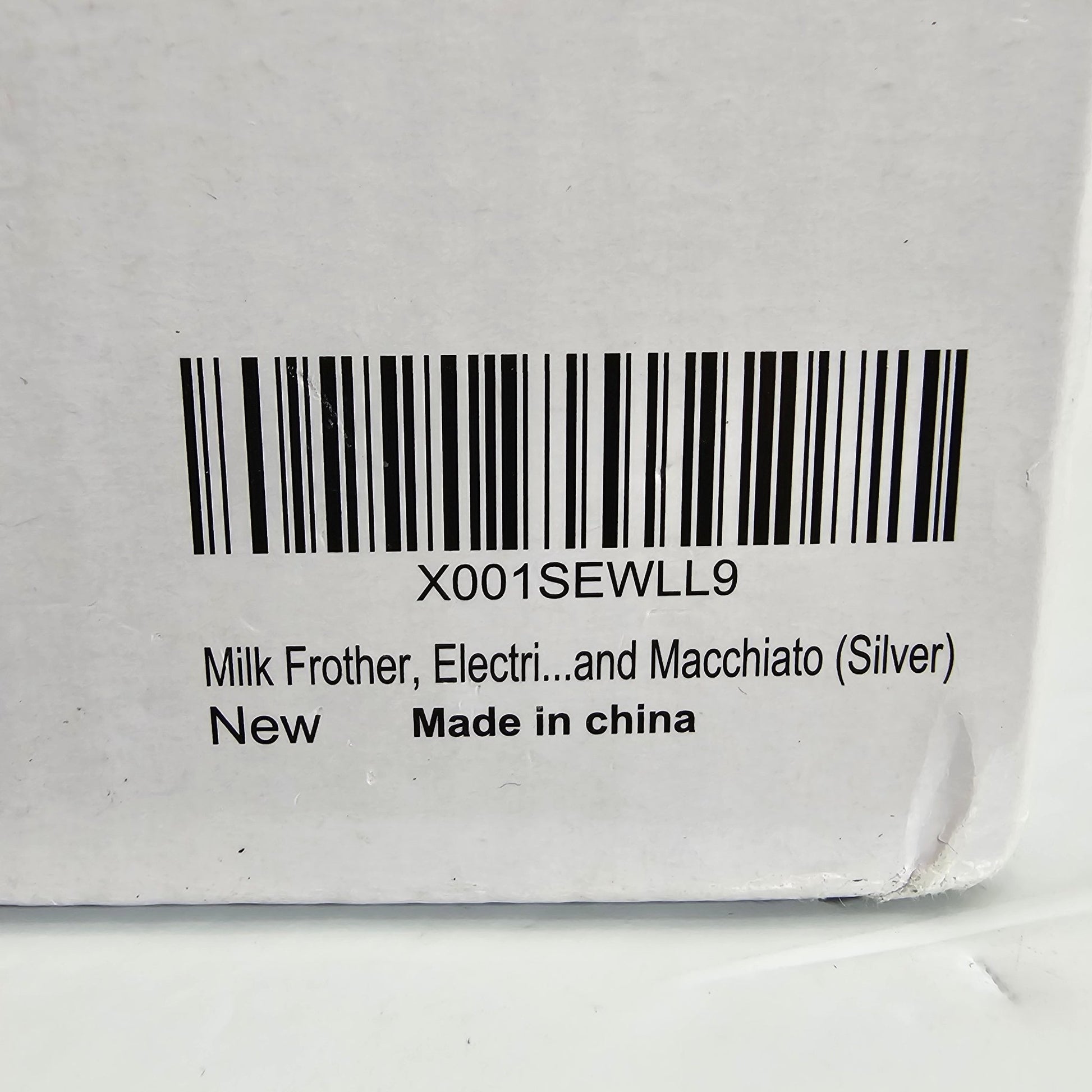 Milk Frother Silver Sayeso MMF-503-V2 - DQ Distribution
