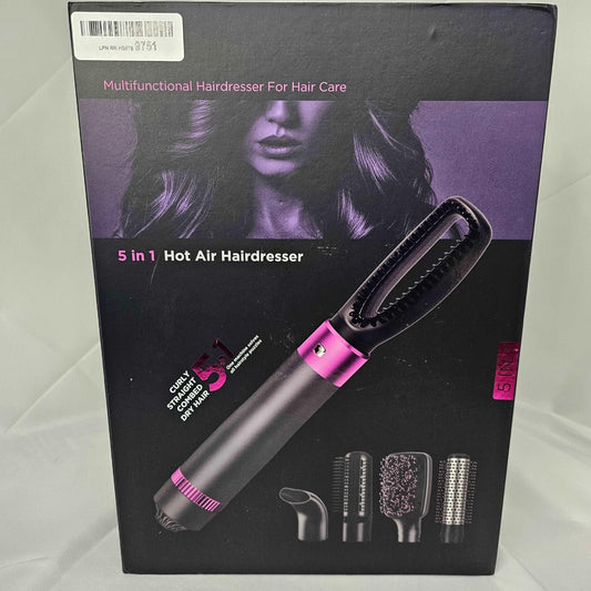 Multifunctional Hairdresser For Hair Care 5 in 1 Hot Air Hairdresser - DQ Distribution