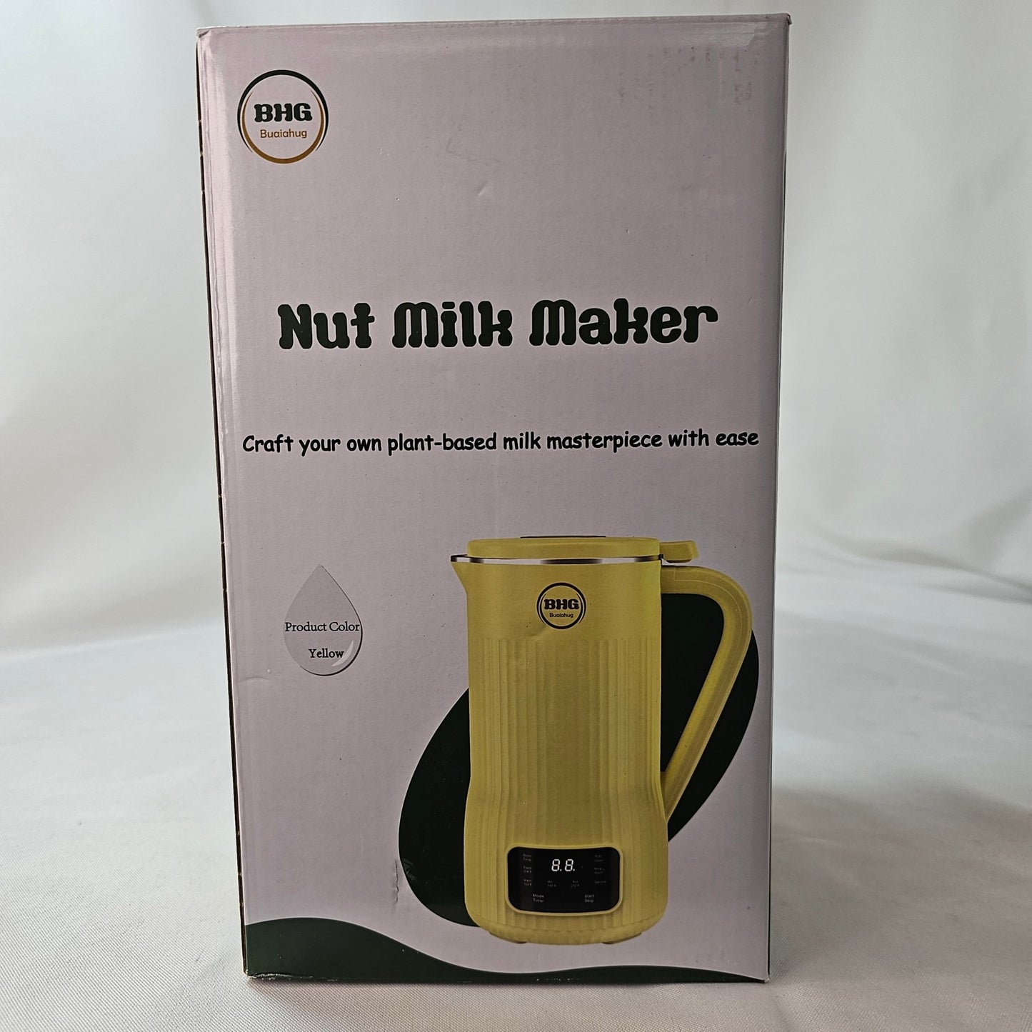 Nut Milk Maker Yellow Buaiahug - DQ Distribution