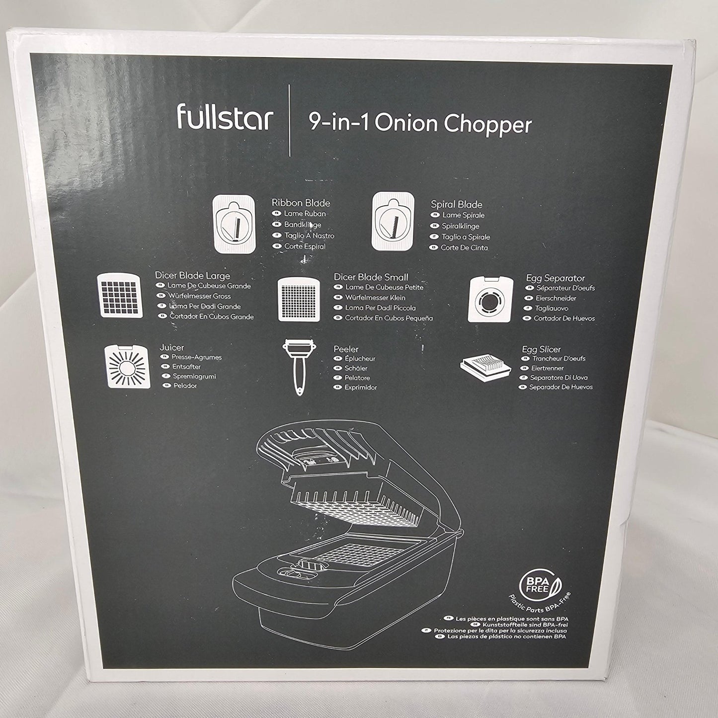 Onion Chopper 9 in 1 Fullstar TF1096D-2 - DQ Distribution