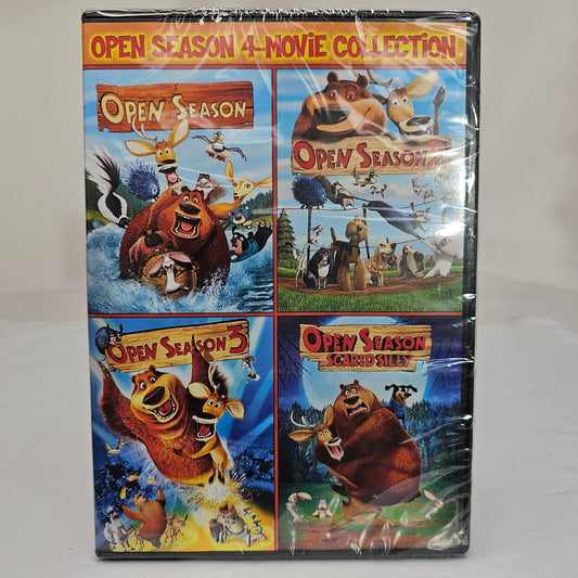 Open Season 4-Movie Collection: Open Season (2006) / Open Season 2 / Open Season 3 / Open Season: Scared Silly - DVD - DQ Distribution
