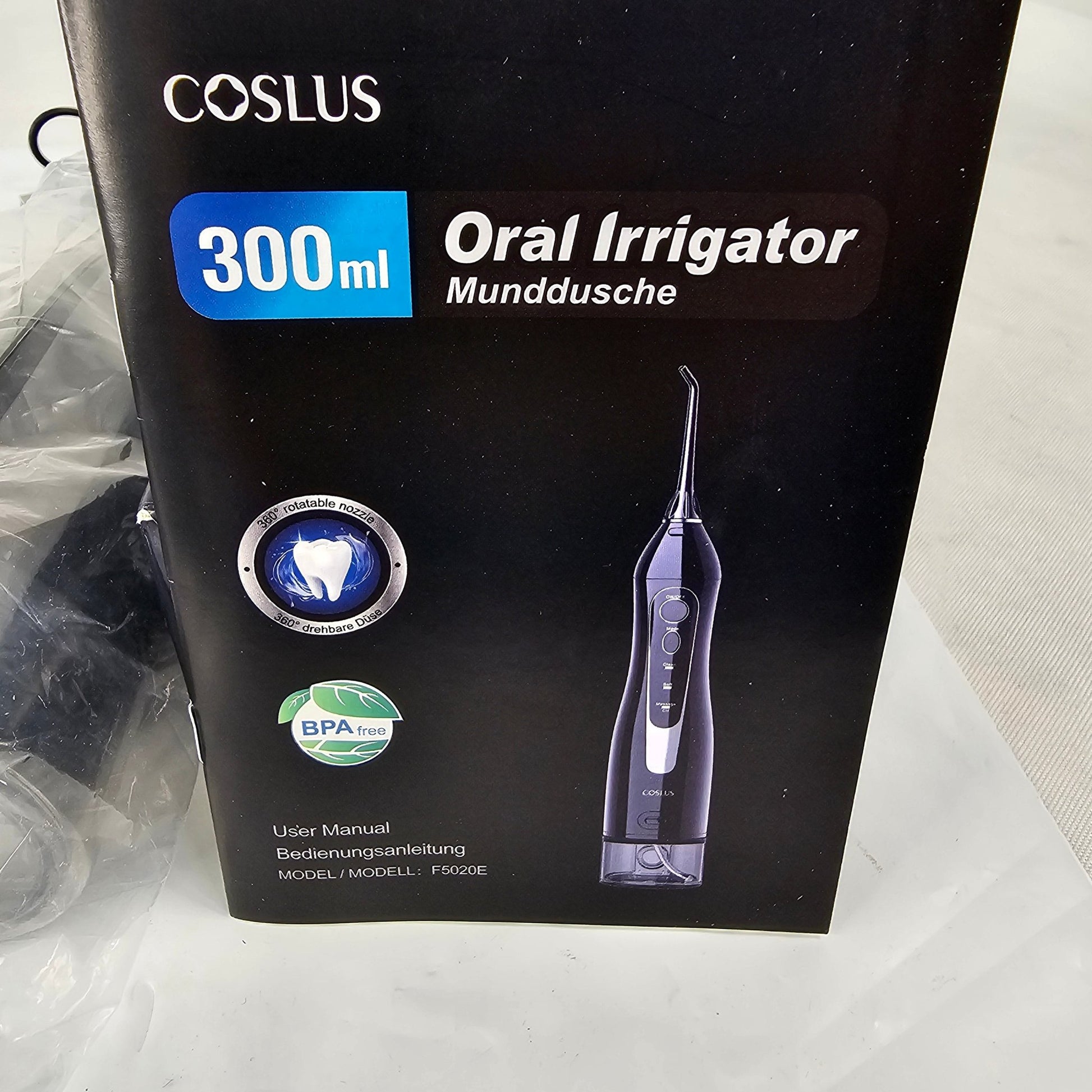 Oral Irrigator 300 ml Cordless Coslus F5020E - DQ Distribution
