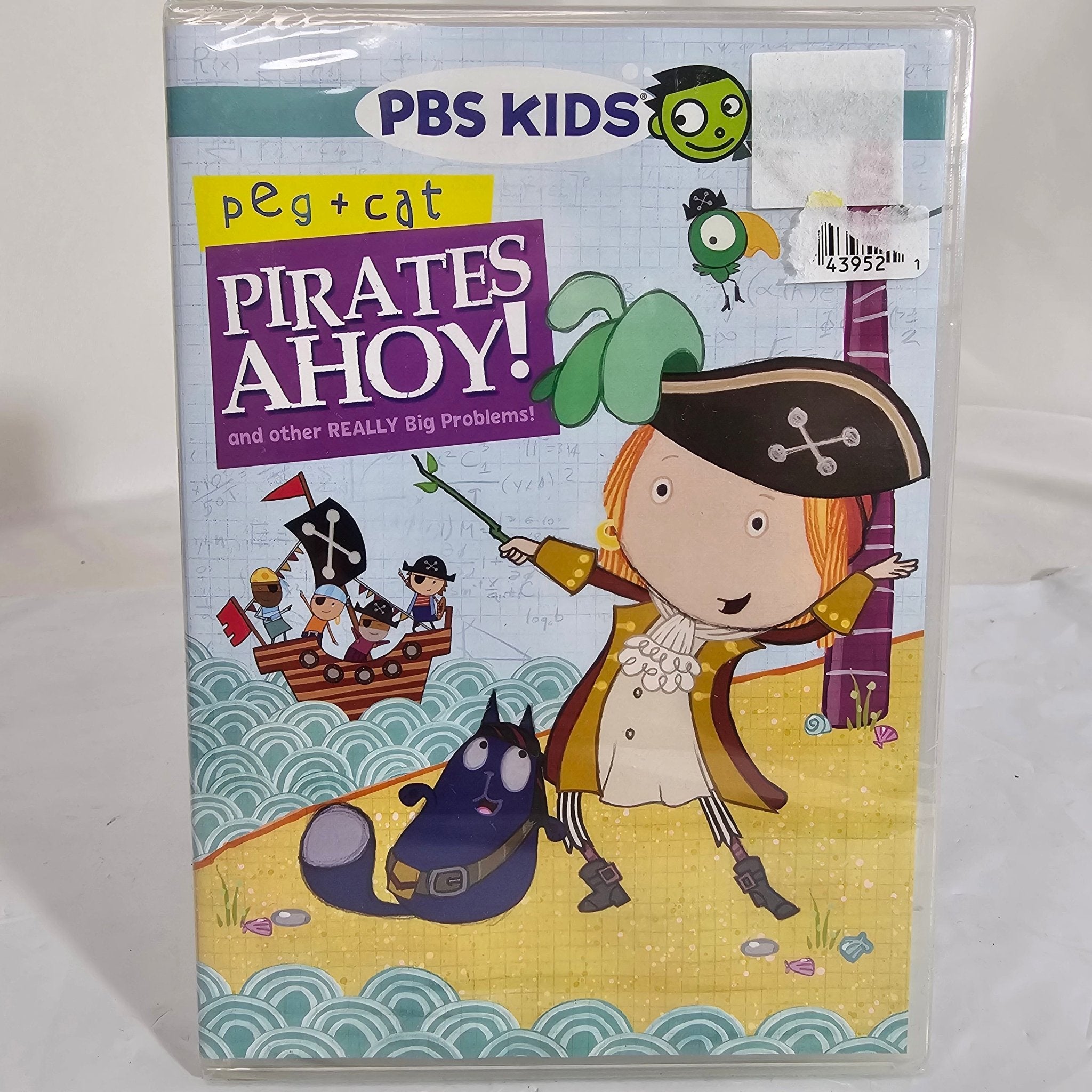 Peg & Cat: Pirates Ahoy & Other Really Big Problem DVD – DQ Distribution