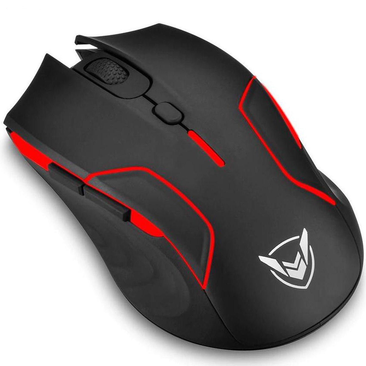 PC280 Gaming Mouse - Wireless RGB Backlight, 6 Programmable Buttons, 10000 DPI, PC & Laptop Gamer - DQ Distribution