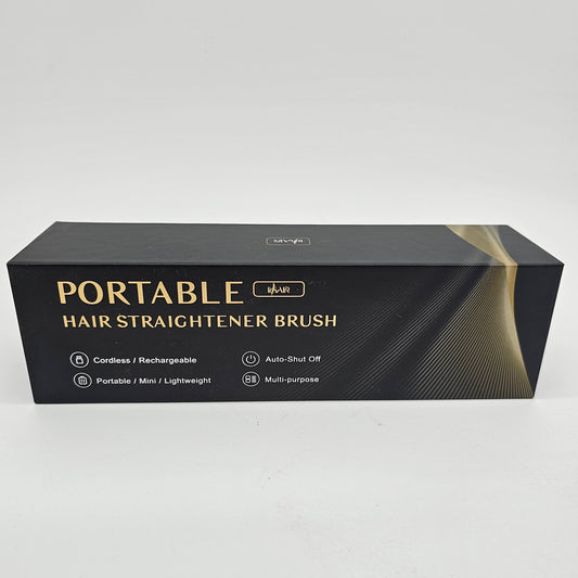 Portable Hair Straightener Brush Inhair - DQ Distribution