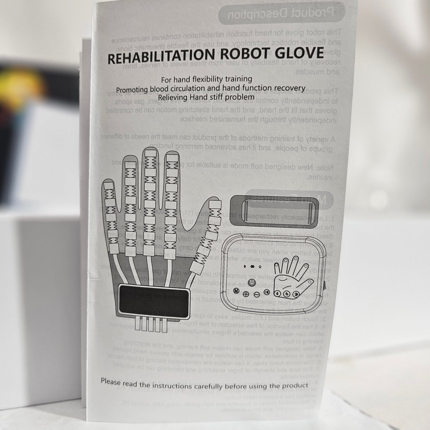 Rehabilitation Robot Glove - DQ Distribution