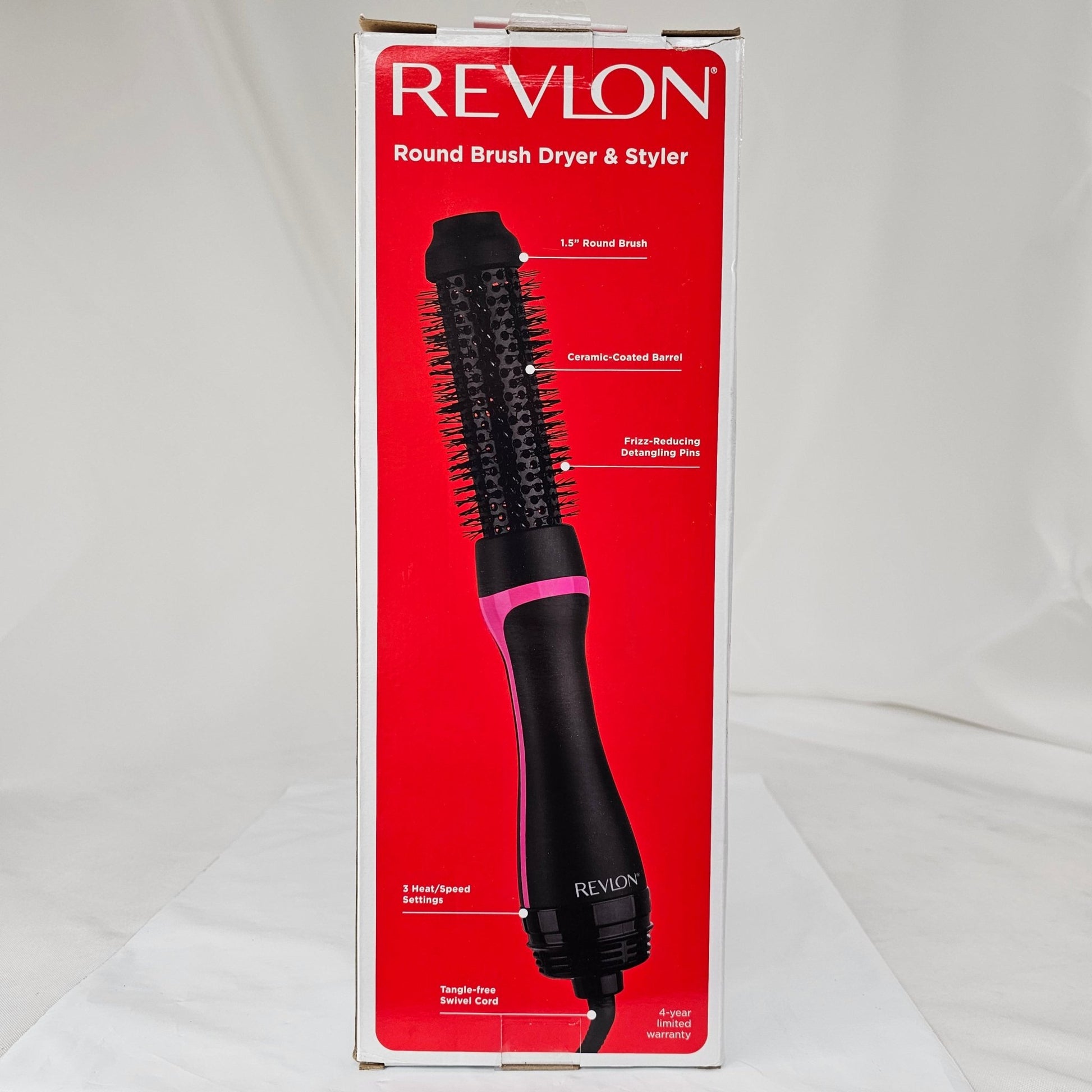Round Brush Dryer Styler One Step Root Booster Revlon RVDR5292 - DQ Distribution