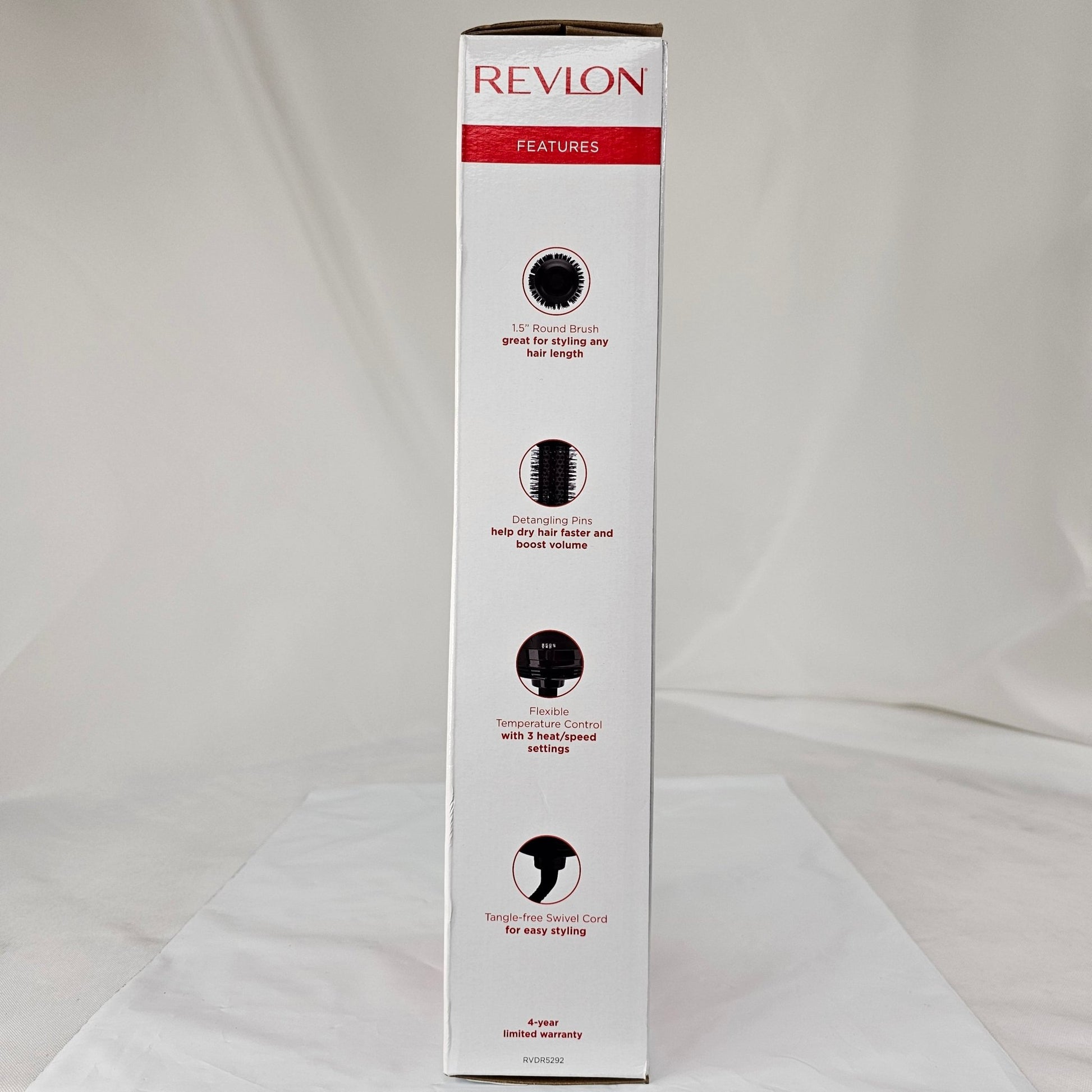 Round Brush Dryer Styler One Step Root Booster Revlon RVDR5292 - DQ Distribution