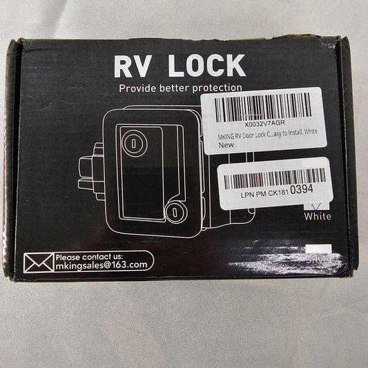 RV Lock White MKing - DQ Distribution