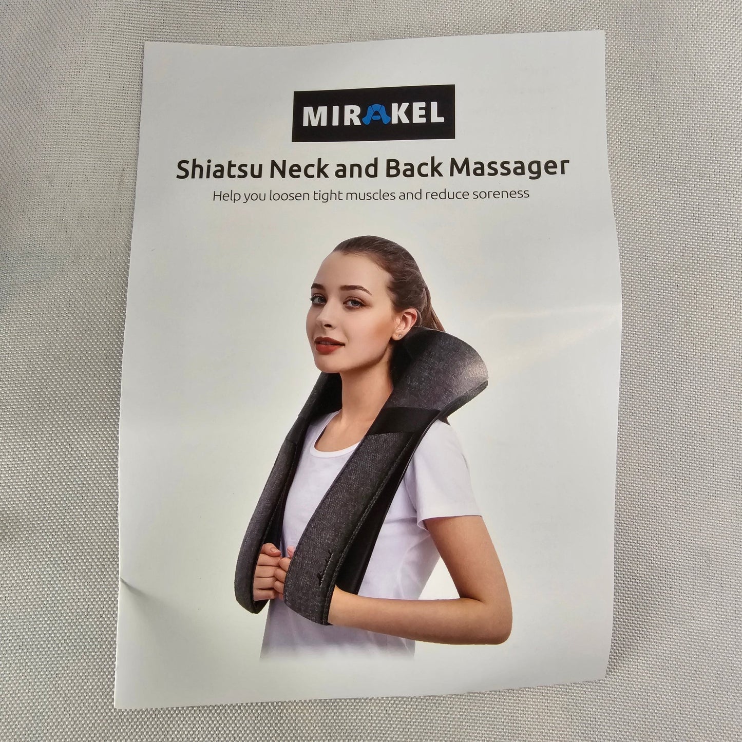 Shiatsu Neck Back Massager Heat Mirakel - DQ Distribution