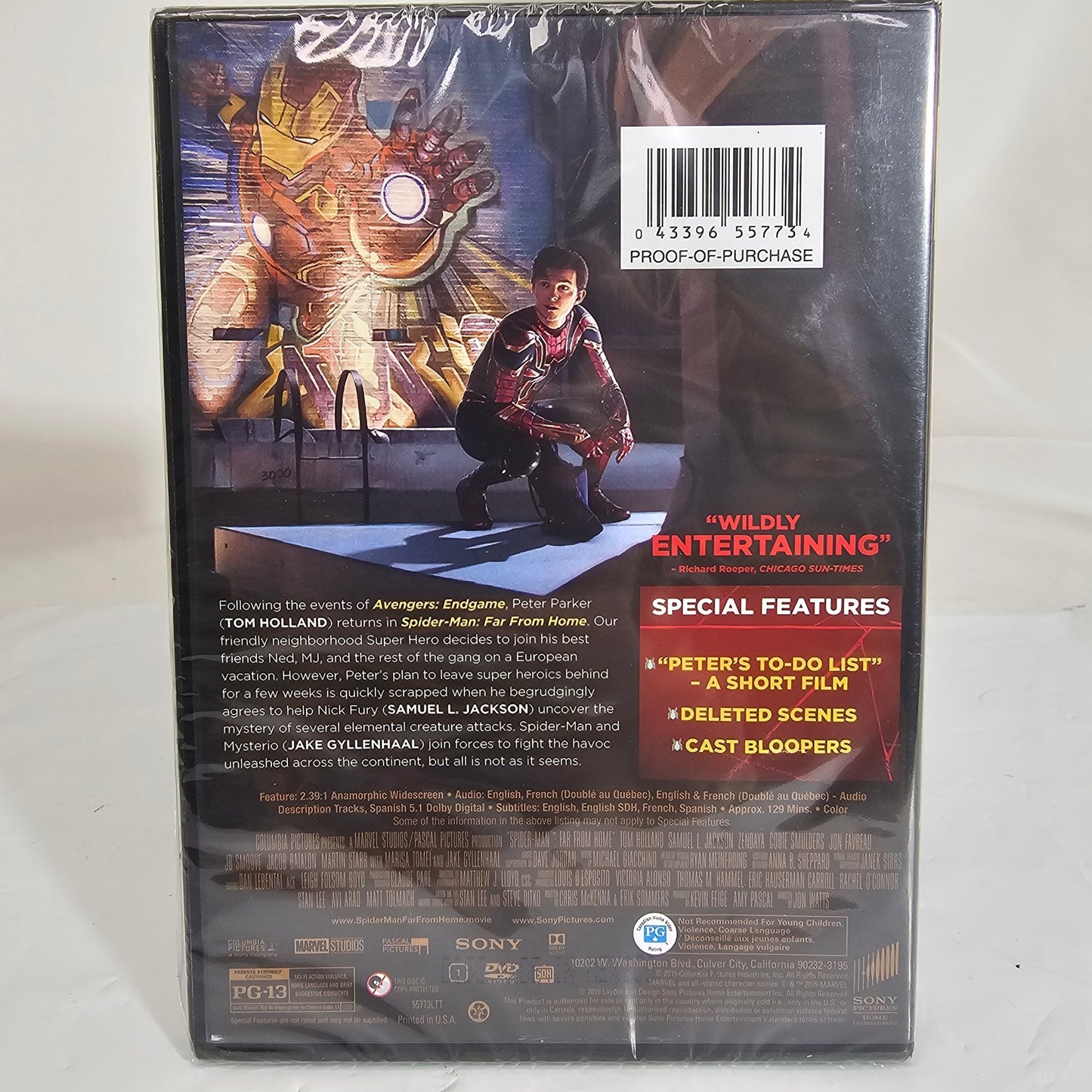 Spider-Man: Far from Home DVD - DQ Distribution