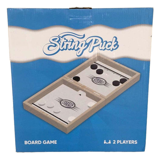 String Puck Board Game - Fast-Paced 2 Player Action - DQ Distribution