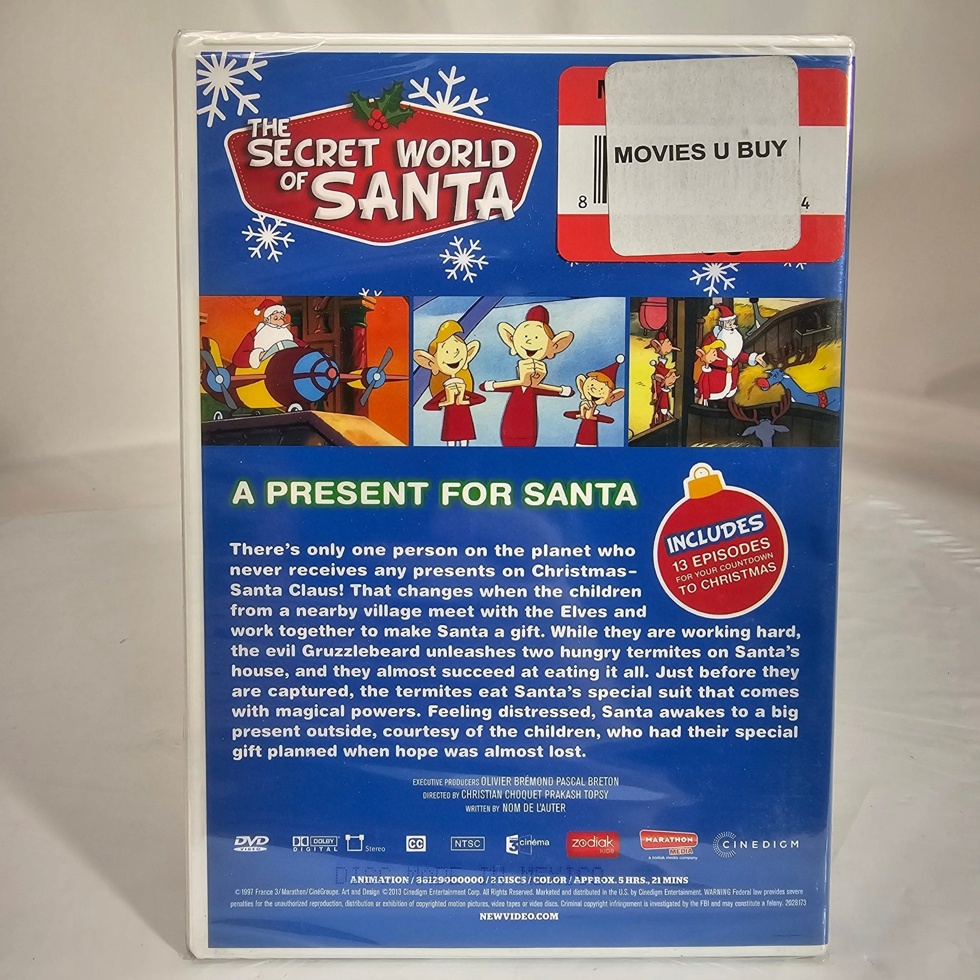 The Secret World of Santa Claus: A Present for Santa DVD - DQ Distribution