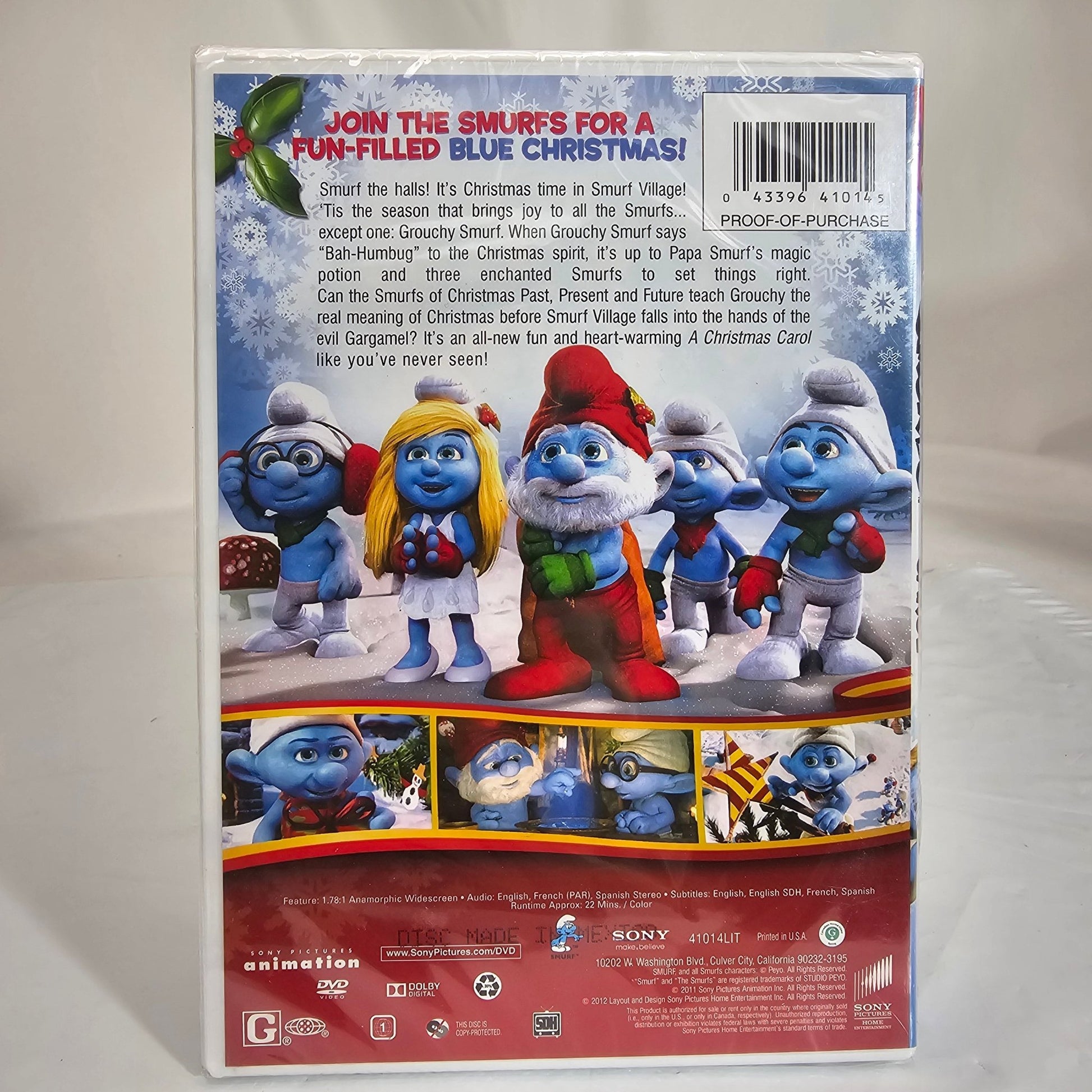 The Smurfs  A Christmas Carol DVD - DQ Distribution