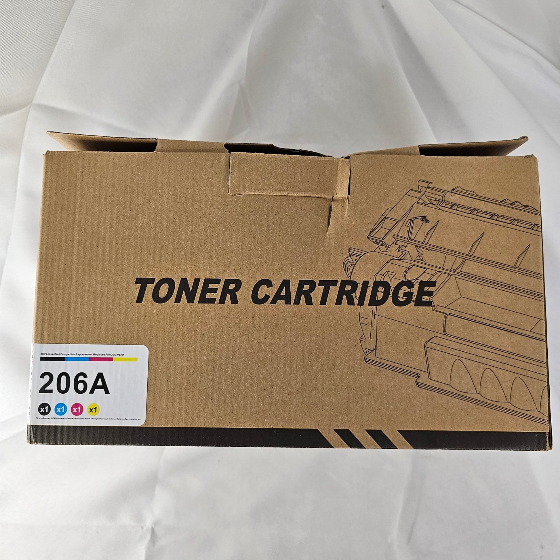 Tounker 206a Toner Cartridges 4 Pack - DQ Distribution