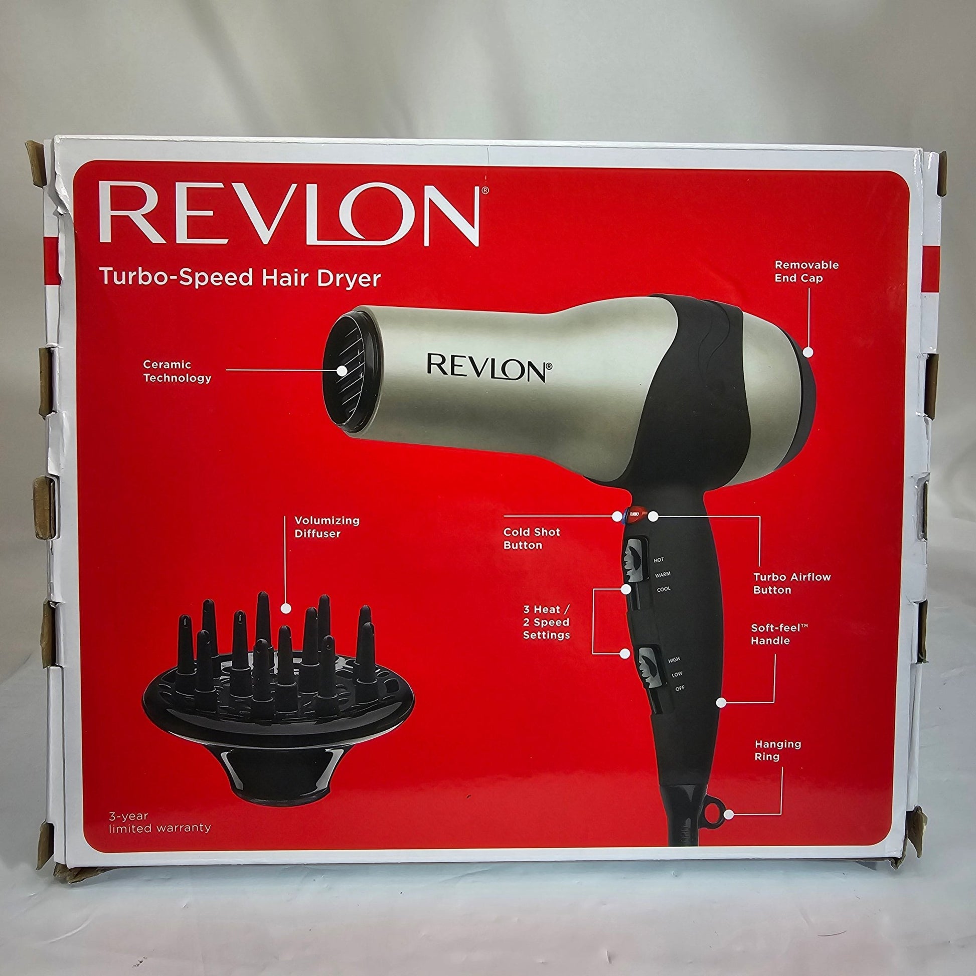 Turbo-Speed Dryer Revlon RV473 - DQ Distribution