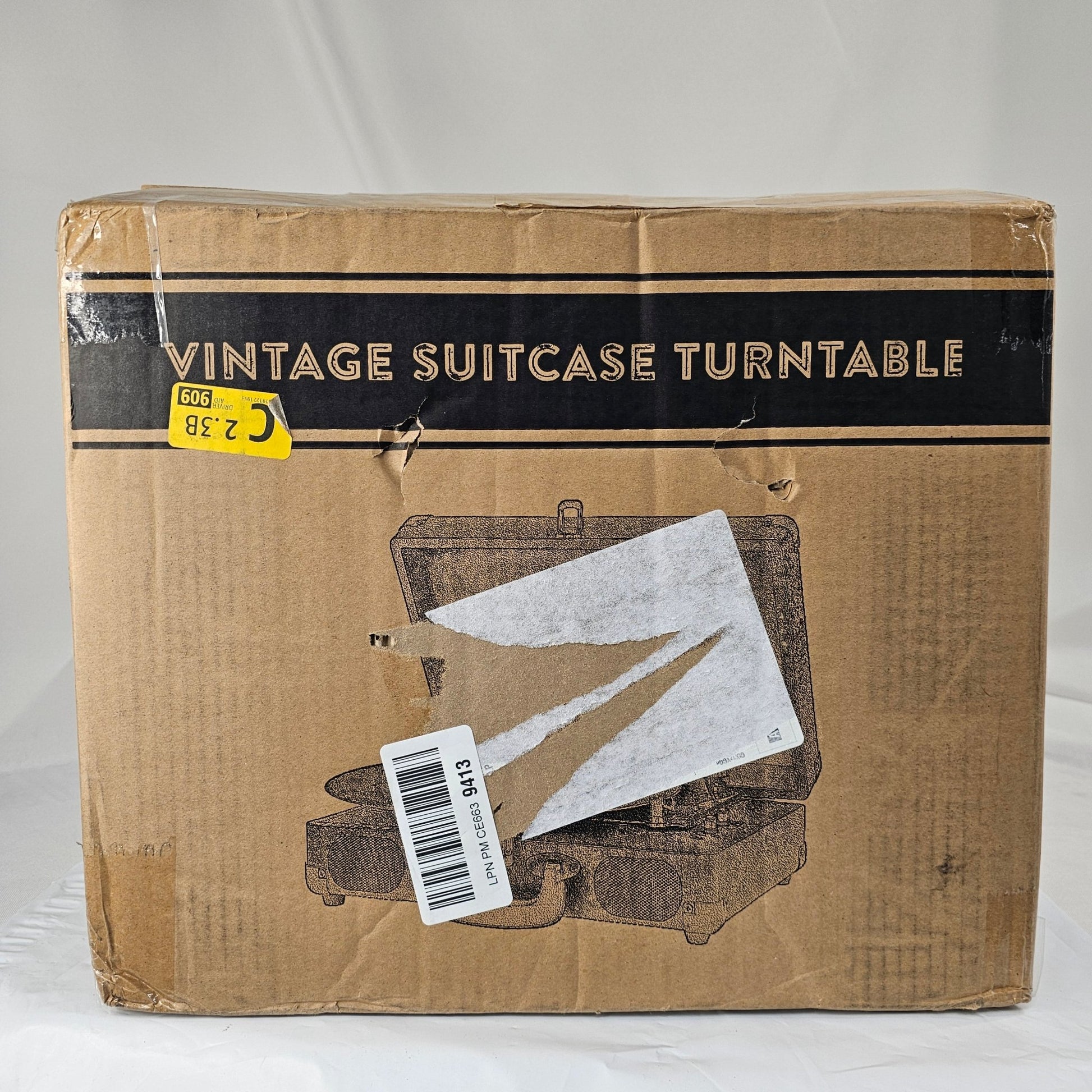 Vintage Suitcase Turntable  Retrolife R609 - DQ Distribution