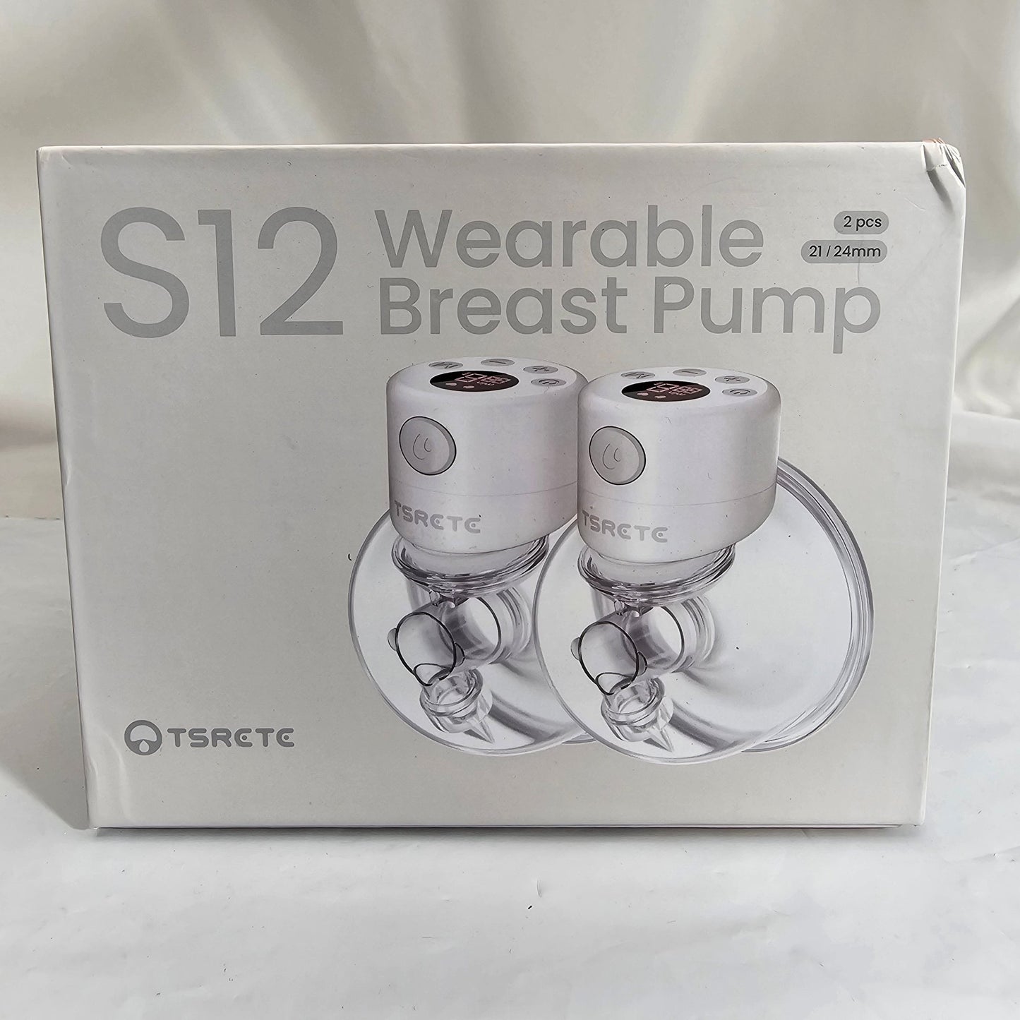 Wearable Breast Pump S12 2pcs, 24mm Tsrete - DQ Distribution