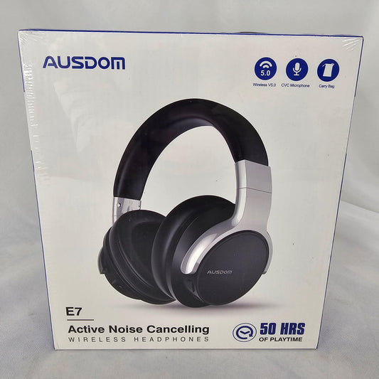 Wireless Headphones Active Noise Cancelling Ausdom E7 - DQ Distribution