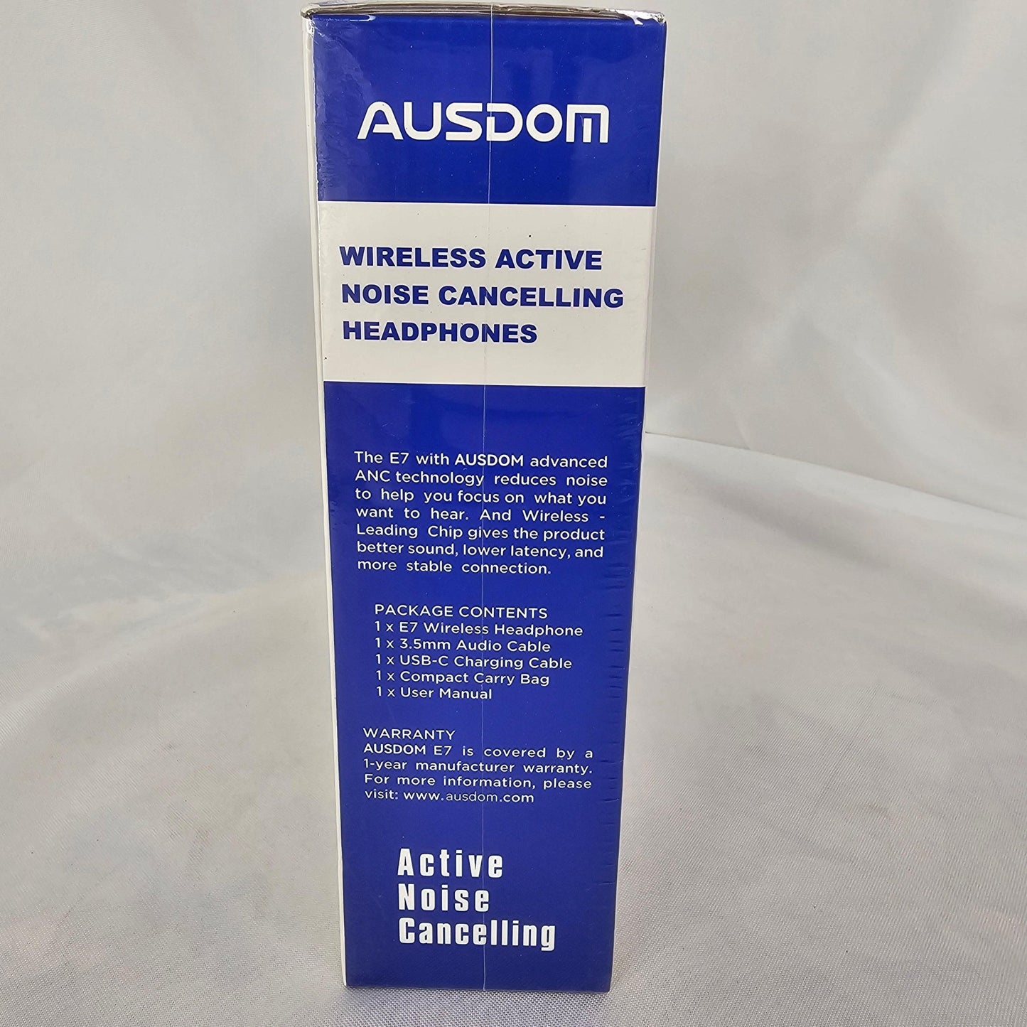 Wireless Headphones Active Noise Cancelling Ausdom E7 - DQ Distribution