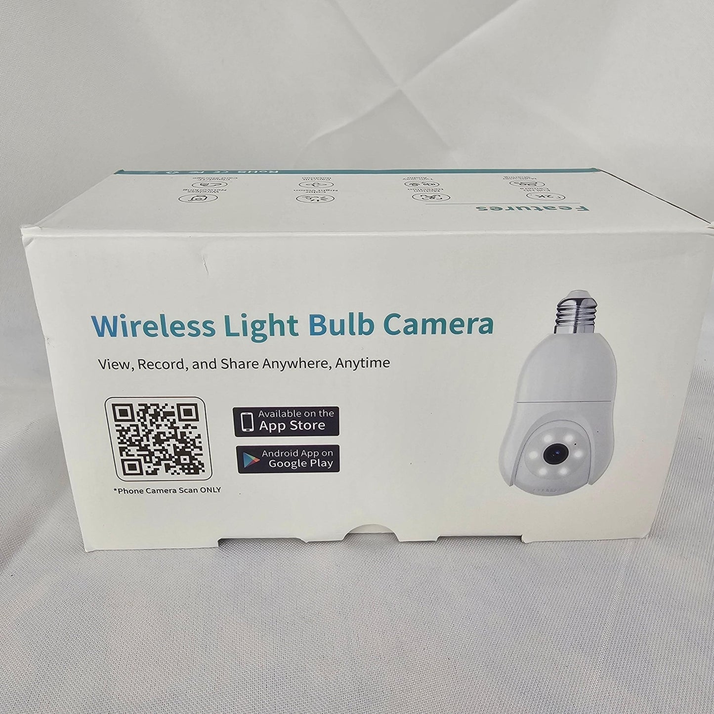 Wireless Light Bulb Camera - DQ Distribution