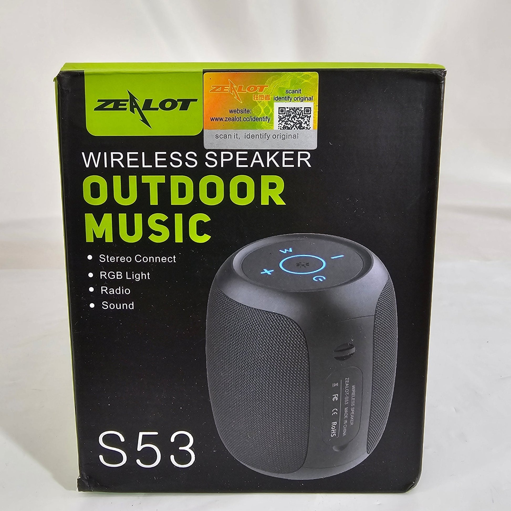 Wireless Speaker Outdoor Music Zealot S53 - DQ Distribution